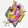 thumbnail image 3 of CafePress - Power Rangers Yellow Ranger A Men's Ringer T Shirt - 100% Cotton Ringed T-Shirt, 3 of 4