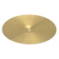 thumbnail image 1 of Copper Alloy 18-inch Drum Cymbal Ride 0.8mm Thickness Cymbal Gong Band Percussion Musical Instrument Toy, 1 of 5