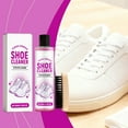 thumbnail image 2 of Shoe Cleaner Kit 100ML Cleaning Solution, Stain Remover with Brush, Gentle & Versatile for Leather, Canvas, Mesh Footwear, Ideal for Daily Maintenance of White Shoes, Sneakers, and Athletic Shoes, 2 of 9