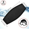 thumbnail image 2 of 3 Pieces Neoprene Mask Strap Cover Neoprene Diving Mask Straps Hair Protector Wrap for Dive and Snorkel Masks Water Sports, 2 of 6
