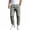 A Army Green, variant on Men's Pants Pants Men's Solid Color Pocket Bandage Elastic Waist Casual Fashionable Cargo Full Length Pants Gray M