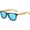 Blue, variant on Polarized Bamboo Wood Sunglasses Men Women Coating Mirror Sun Glasses Retro Glasses UV400-USA