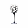 thumbnail image 3 of Hand Painted Wine Glass under $5! kkbbma Hand Painted Wine Glass Tree Design Seasonal Artisan Crafted Stemware 500ml Capacity for Birthday Wedding Anniversary Valentine Gift Idea, 3 of 3