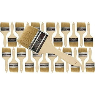  Nuogo 150 Pcs Chip Paint Brushes 1 Inch Paint Brush Multi use Paint  Brushes Bulk Household Bristle Chip Brush with Wooden Handle for Painting  Staining : Tools & Home Improvement