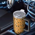 thumbnail image 6 of Leopard Print 40oz Tumbler– Stainless Steel Insulated Tumbler with Handle and Straw, Large Capacity Travel Cup for Hot & Cold Drinks, 6 of 6