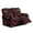 Black-Love Heart, variant on SCRAWLGOD Leopard Print Loveseat Recliner Slipcover Stretch Reclining Cover Washable Non Slip Recliner Cover with Pocket