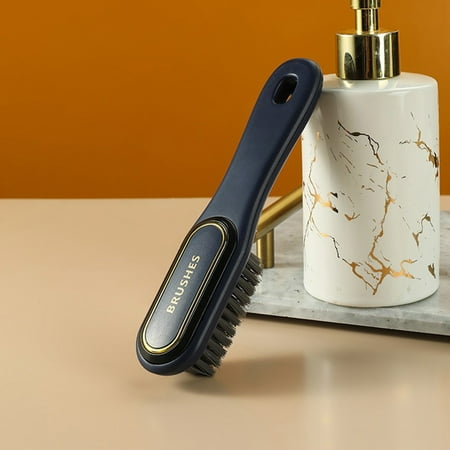 

kkbbma Cepillo para zapatos Cepillo para zapatos Cepillo suave para el hogar Cepillo de cerdas suaves Cepillo de limpieza Diseño único Fácil de usar Adecuado para baños