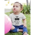 thumbnail image 2 of This Baby Is Way Too Perfect T-Shirt Infant -Smartprints Designs,  12 Months, 2 of 4