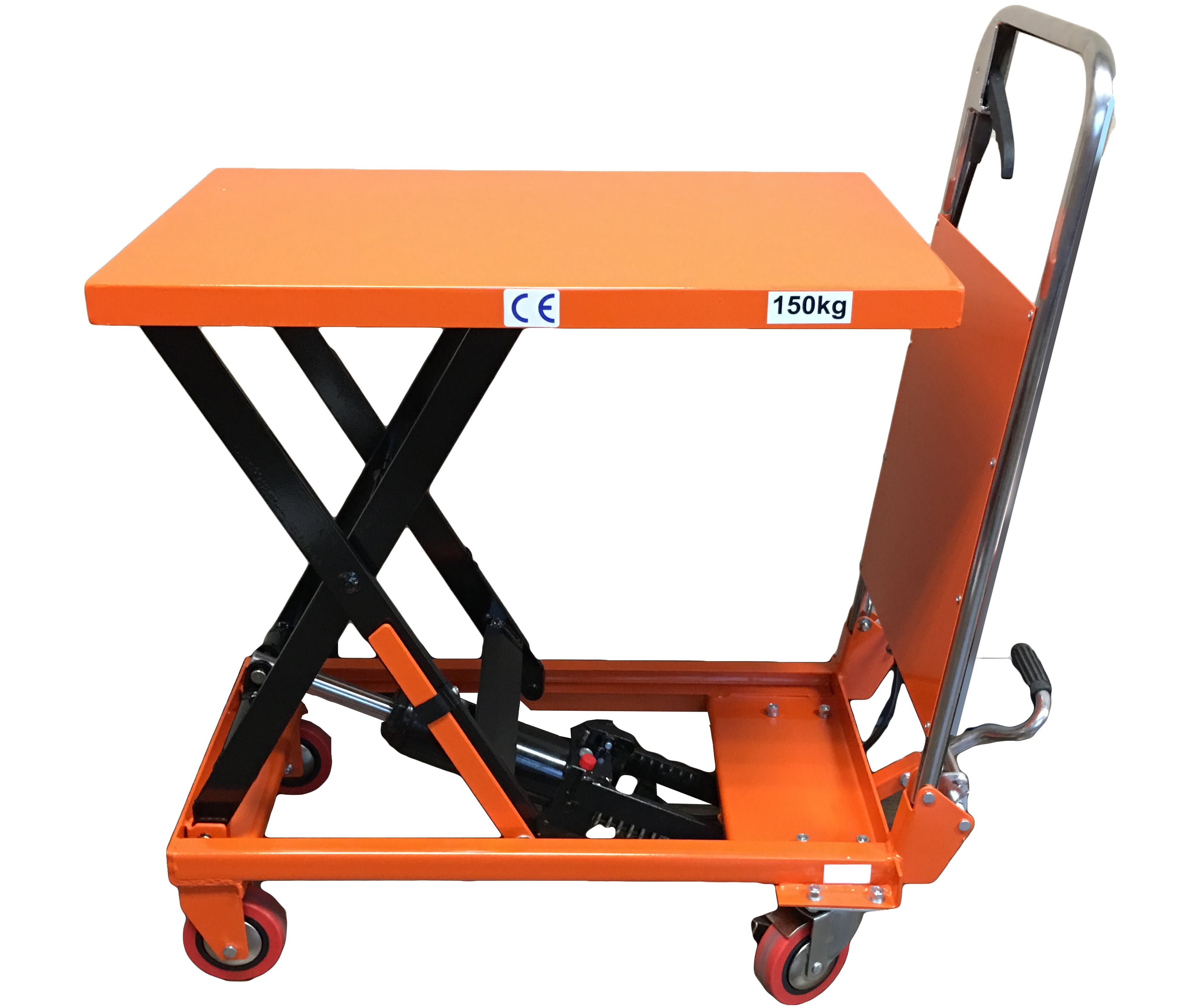 CasterHQ Mighty Lift LT330 Hydraulic Scissor Lift Table Light Duty
