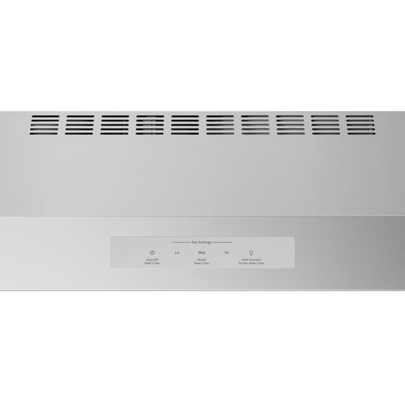 GE Profile 30 Inch Under the Cabinet Hood Stainless Steel Kitchen Range Vent