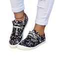 thumbnail image 4 of Willtoo 2026 Halloween Canvas Sneakers for Women Platform Low Top Shoes Tennis Classic Casual Slip on Shoes, 4 of 5