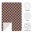 thumbnail image 4 of Car Seat Cover Baby - Mardi Gras Plaid Breathable Infant Car Seat Cover for Baby Carseat, Lightweight Comfort Baby Essentials Must Haves Newborn Stuff for Girl Boy, 4 of 7