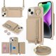 thumbnail image 1 of Litchi Texture Card Bag Leather TPU Crossbody Phone Cover with Ring Kickstand for 14/13, 1 of 5