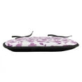 thumbnail image 3 of Flower Chair Seating Cushion Set of 12, Floral Pattern Romantic Spring Valentines Day Wedding Anniversary Theme Art, Seat Pads for Office with Anti-slip Backing, 16"x16", Violet White, by Ambesonne, 3 of 7