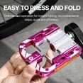 thumbnail image 2 of BUCKLOS Folding Bike Pedals 9/16" Cr‑Mo Steel Axle, 4 Sealed Bearings Aluminum Alloy Flat Platform Pedals with Anti‑Slip Pins & Reflectors, Dust‑Water Resistant for Folding Bikes, Road Bikes, BMX, 2 of 11