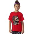thumbnail image 5 of Betty Boop Biker Flaming Skull Tattoo Girls Kids T Shirt Tees Teen Brisco Brands L, 5 of 5