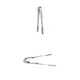 thumbnail image 1 of Abrazadera de pinza para alimentos,Clip para pinzas para asar barbacoas,Pinzas para servir buffet,pinzas para ensalada,Pinzas de acero inoxidable,pinzas para pasteles, 1 of 9