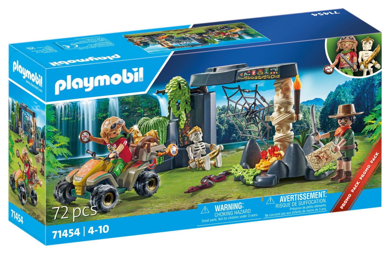 Playmobil Explorateurs et ruine de la jungle Promo Pack