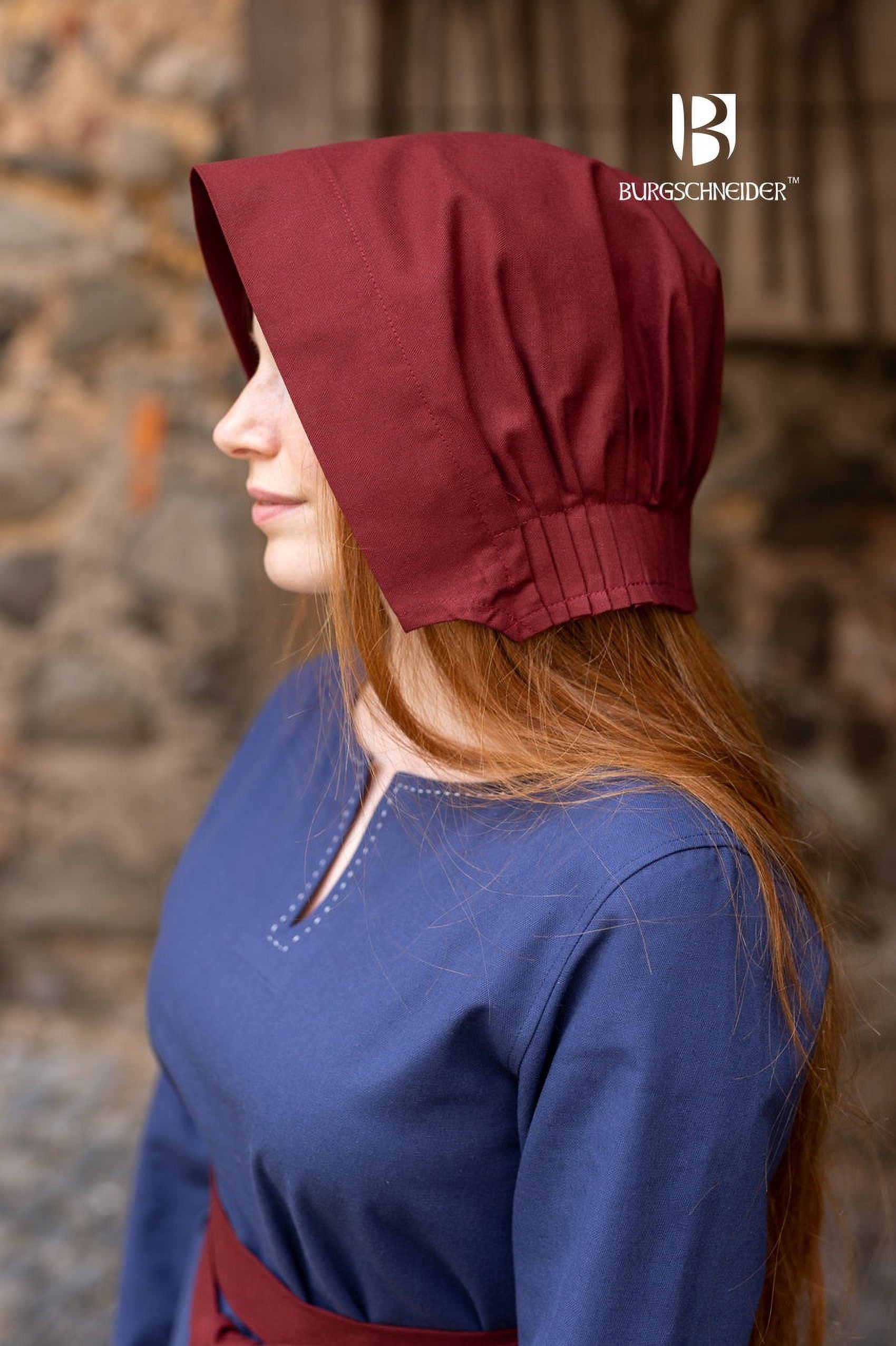 Burgschneider - Bonnet Helga Bordeaux (size: Standard )