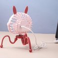 thumbnail image 3 of Mini Adjable Hanging Electric Fan D Portable Handheld Usb Charging Fan Er For Student Use, 3 of 5