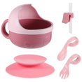 thumbnail image 1 of Here's a polished product description for your **Small Silicone Bowl Set With Suction Cup Non Spill Food Bowls**:\n\n \n\n### 🍽️ **Small Silicone Bowl, 1 of 2