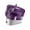 Purple, variant on Purple Abstract Toaster Cover 2 Slice, Modern Mottled Art Oil Painting Dustproof Bread Machine Oven Cover with Storage Pockets, Fits Most Kitchen Toasters Protector