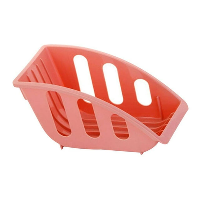Plastic Dish Plate Drain Rack Kitchen Tableware Drying Rack Kitchen Multifunctional Bowl Storage Tray Holder Multifunctional Bowl Dish Spoon Storage Rack