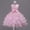 Pink, variant on MGDXOX Girls Sleeveless Tulle Dress with Rhinestone Bodice Bow Waist and Tiered Skirt Formal Party Dress for Weddings Pink 3-4Years