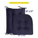 thumbnail image 3 of Cojín para mecedora Sweet Home Collection, azul marino, 2 unidades, 3 of 6