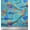 Turquoise Blue, variant on Soimoi Cotton Duck Fabric Coral,Fish & Sea Turtle Ocean Print Fabric by The Yard 42 Inch Wide