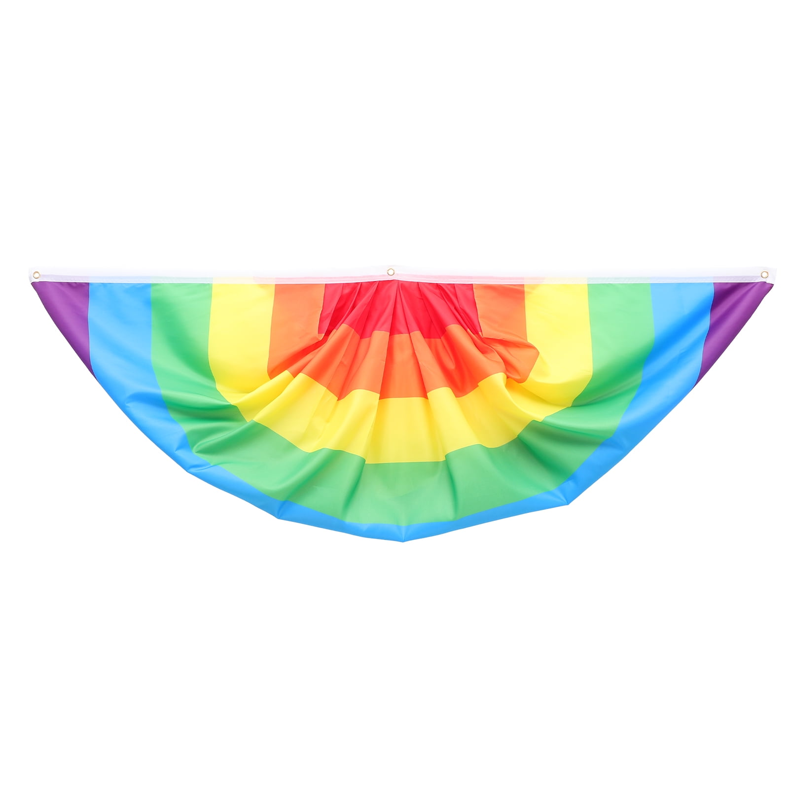 Gay Pride Rainbow Fan Flag Rainbow LGBT Banner LGBT Pride Party ...