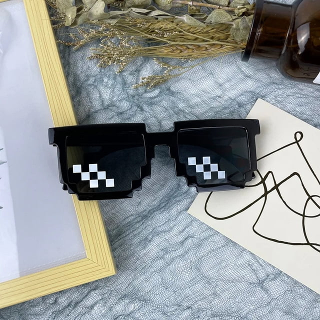 Typpkmm Funny Kids Sunglasses Cosplay Action Game