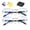 2pcs, variant on Blue Lume Glasses, Blue Lume Auto Focus Glasses, Smart Zoom Diamond-Cut Reading Glasses, Distance & Near, Anti-Blue