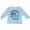 AE-Light Blue, variant on Summer Vacation Mode Wrightsville North Carolina Boys or Girls Long Sleeve Toddler T-Shirt