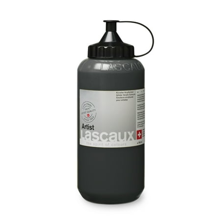 UPC: 7612254015926 | Lascaux Artist Acrylic 750ml Tube Mars Black