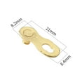 thumbnail image 2 of Milisten 4Set Trailer Chain Connector Steel Golden Simple Disassembly Chain Buckle 2.1X0.82In, 2 of 8