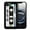 Retro Black Cassette Tape Hip Hop, variant on WIRESTER Shockproof Soft Rubber Cover Case for Apple iPhone 16e 6.1" 2025, Retro Clear Cassette Tape Hip Hop