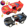 thumbnail image 2 of Vehículo de juguete de aleación de gran tamaño Disney Pixar Cars con sonido y luz Sheriff McQueen 1:32, regalo de Navidad para niños, 2 of 5