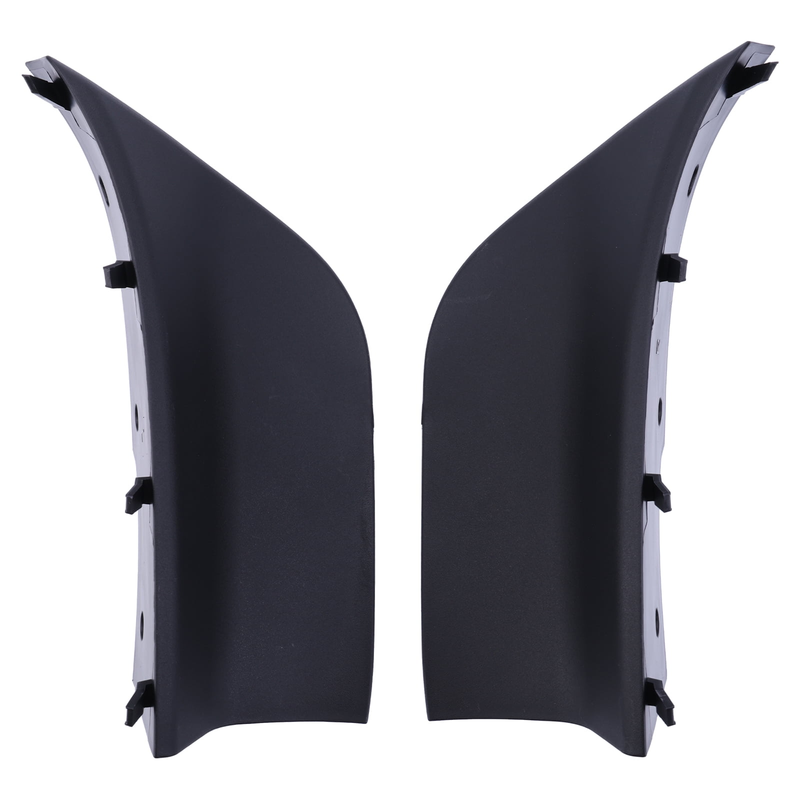 Zcargel Front Bumper Fascia Spat Pair for Jeep Grand Cherokee L 2021-2024 Replace 68421752AA 68421753AB ABS Plastic Aerodynamic