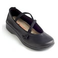 thumbnail image 4 of Arcopedico Women's Vitoria Mary Jane Black/Black Leather - 6201-E8  Blk/Blk Suede, 4 of 4