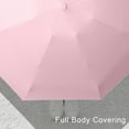 thumbnail image 6 of Camping Hiking Foldable Umbrella Women Portable 5-fold Sun and Rain Umbrellas Windproof Sunshade Parasol Outdoor Equipment Yellow, 6 of 10