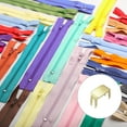 thumbnail image 4 of 20Pack Zipper Stoppers, #3 Top & Bottom Stops for Rescue Repair, Light Golden, 4 of 6
