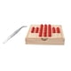 thumbnail image 5 of Juego de mesa de solitario de madera, juguete educativo, regalo de cumpleaños, rompecabezas Marrón claro, 5 of 9