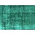 thumbnail image 1 of Ahgly Company Indoor Rectangle Oriental Turquoise Blue Industrial Area Rugs, 4' x 6', 1 of 4