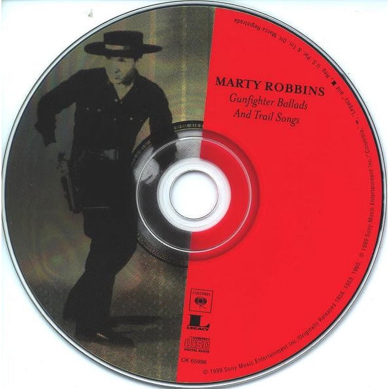 【中古】「非常に良い」［CD］Sing Me A Song Of The Saddle - 100 Gunfighter Ballads And Trail Songs Marty Robbins - Gunfighter Ballads & Trail Songs - CD - Walmart.com