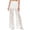 R103/White, variant on Vividxx Women's Casual Pants High Waisted Lace Hollow Out Straight Leg Pants For Party Nightclub And Daily Wear Comfortable Stretchy Elastic Waistband Loose Fit Long Pants Casual Trousers