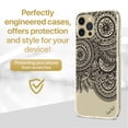 thumbnail image 2 of Case Yard iPhone-11-Pro-Max Case Clear Soft & Flexible TPU Ultra Low Profile Slim Fit Thin Shockproof Transparent Bumper Protective Cover Drop Protective Cell Phone Cases (Doodle Circles), 2 of 8