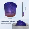 thumbnail image 5 of TECKNET BASICS Mouse Pad with Wrist Support, Ergonomic Gaming Mouse Pad for Pain Relief, Non-Slip Waterproof Desk Pad for Office, Study & Laptop, Dark Purple Galaxy, 5 of 8