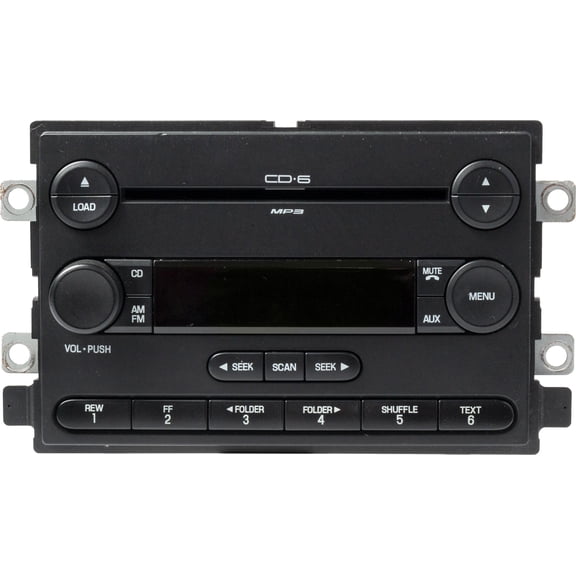Restored 2005 Ford Five Hundred AM FM Radio Single Disc CD MP3 Payer 5G1T-18C815-DJ (Refurbished)