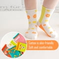 thumbnail image 4 of 5 pairs of Princess mid-tube non-slip socks in cute style, 4 of 6